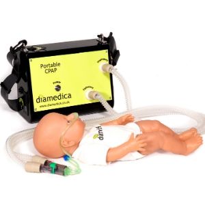 Portable baby cpap