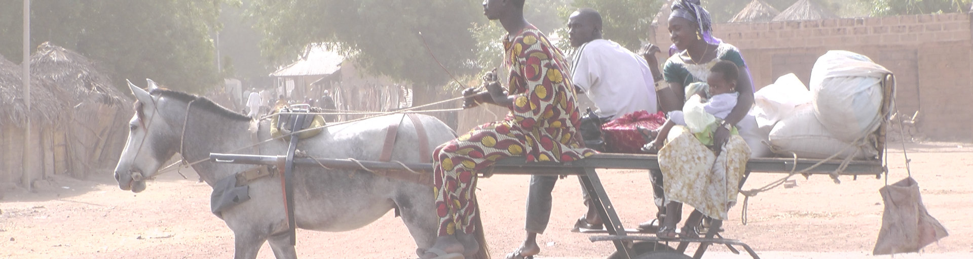 Rural African scene